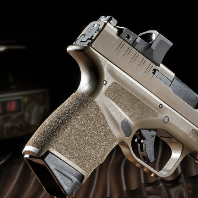 Back Strap Texture Removal/Stipple